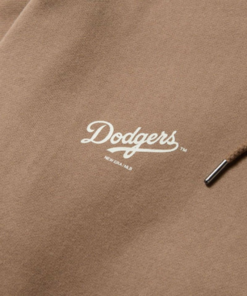 NEW ERA ニューエラ パーカー 裏毛 スウェット プルオーバーフーディー MLB Apparel ロサンゼルス・ドジャース ミルクティー 14324638 トップス フーディー プルオーバー ロゴ MLB LA コットン メンズ レディース ユニセックス