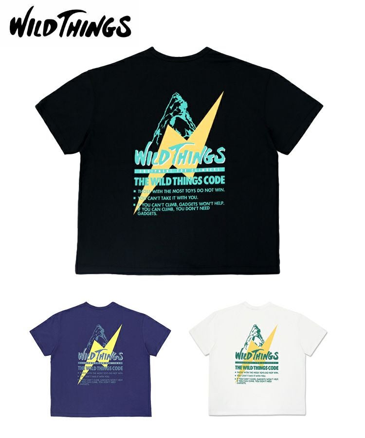 WILD THINGS CODE TEE (ワイルドシングス コードティー) / 3カラー