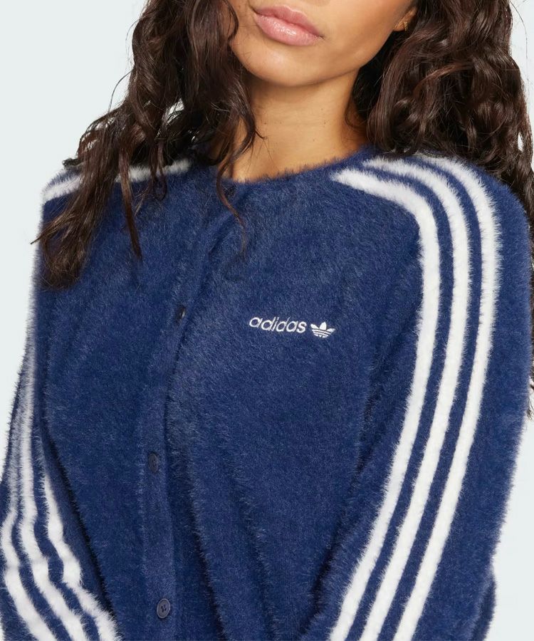 adidas ORIGINALS FLUFFY CARDIGAN / 2カラー[JW3644][JW5177]