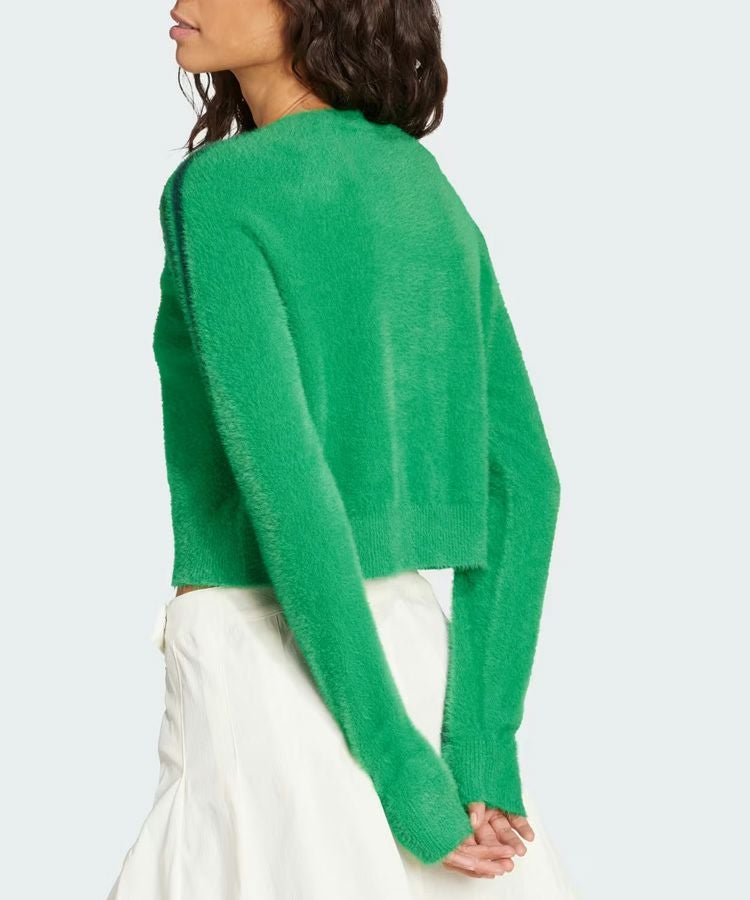 adidas ORIGINALS FLUFFY CARDIGAN / 2カラー[JW3644][JW5177]