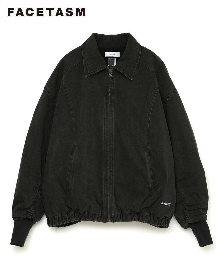 BIG WASHED JACKET / チャコール [JOO-JK-M05]
