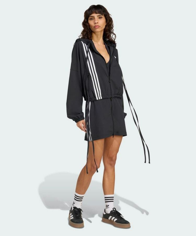 adidas ORIGINALS RIBBON TRACKTOP / ブラック [JX2698]