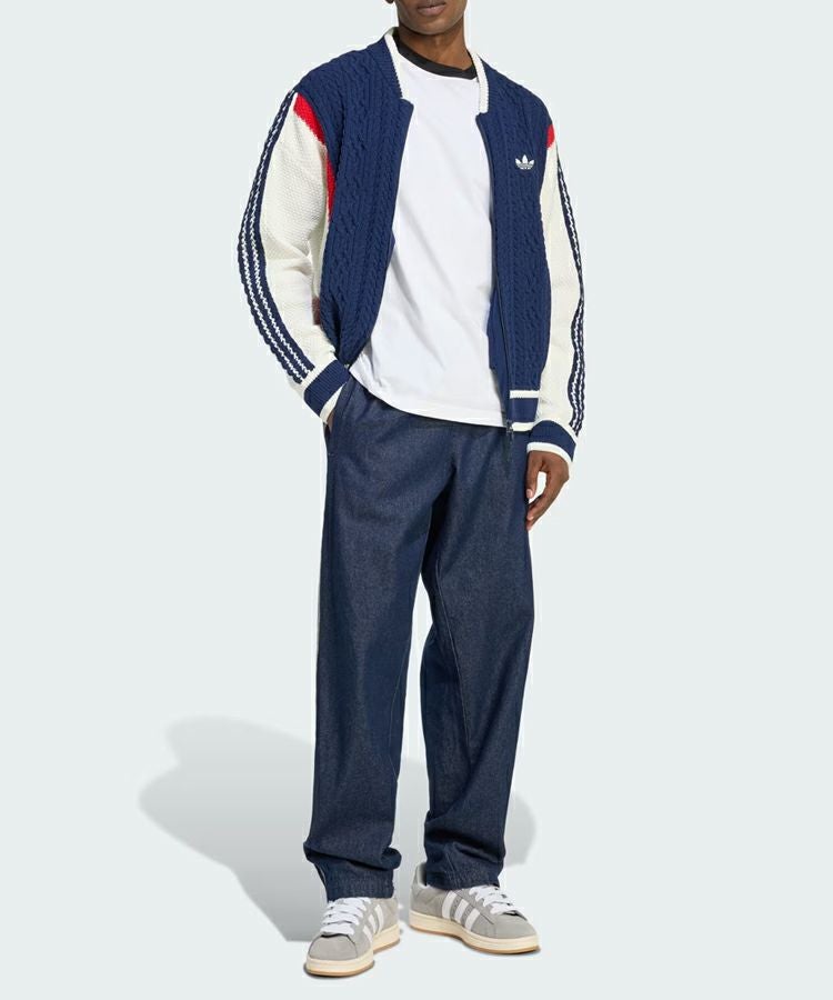 adidas originals レトロ リミックス カーディガン adidas ORIGINALS RETRO REMIX CARDIGAN / 3カラー [KR7633][KS5437