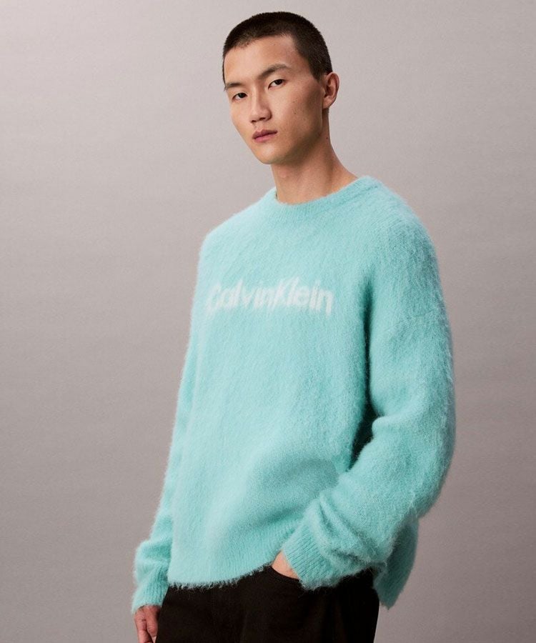 ニット+セーター anu. / alpaca blend crew neck knit Alpaca-blend crew-neck sweater - Women | MANGO USA