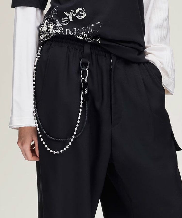 Y-3 KEY CHAIN / ブラック [KF6454]