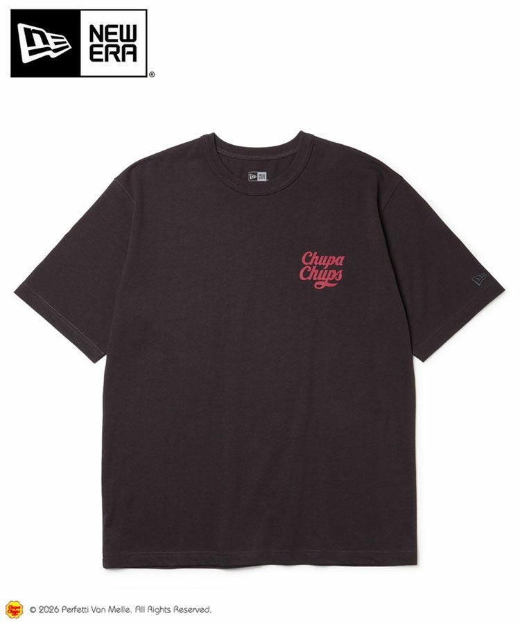 半袖 ウォッシュドコットン Tシャツ Chupa Chups チュッパチャプス