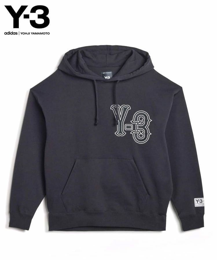 Y-3 ELITE 5 GFX HOODIE / ブラック [KQ9305]