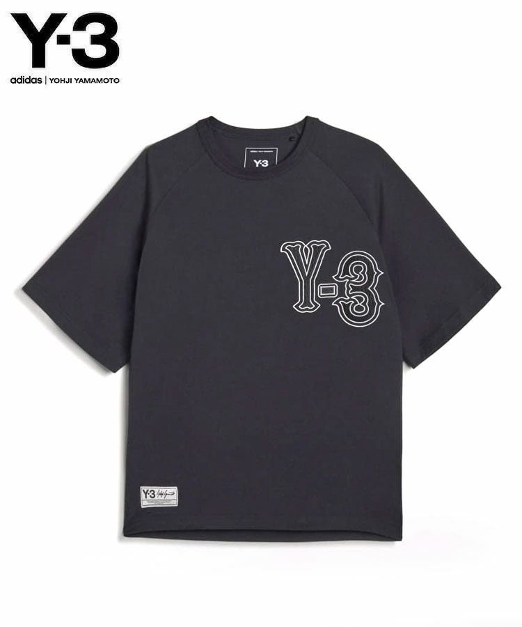 Y-3 ELITE 5 SHORT SLEEVE FOOTBALL TEE / ブラック [KS5122]