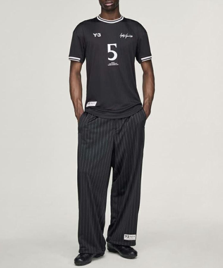 Y-3 ELITE 5 SHORT SLEEVE FOOTBALL TEE / ブラック [KS5122]