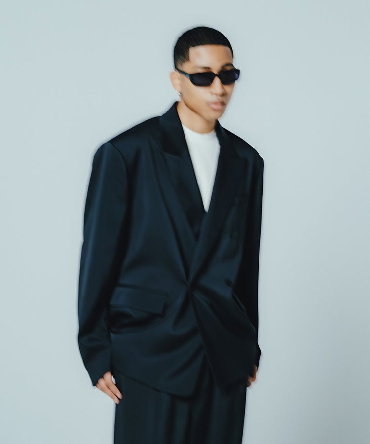 OVERSIZE DOUBLE JACKET / ブラック [BR26SS-O0005]