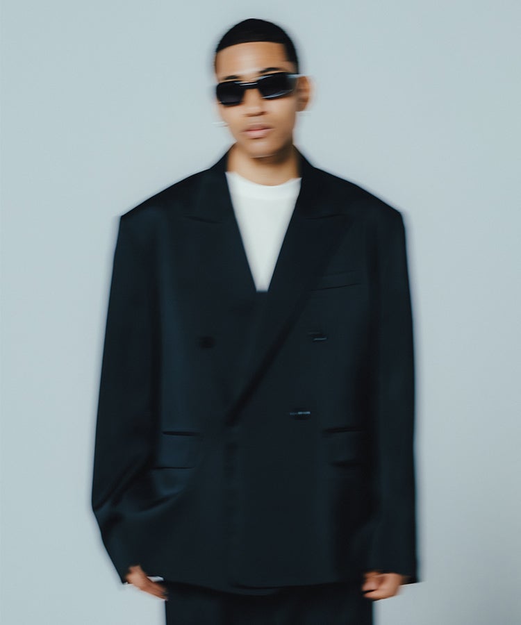 OVERSIZE DOUBLE JACKET / ブラック [BR26SS-O0005]