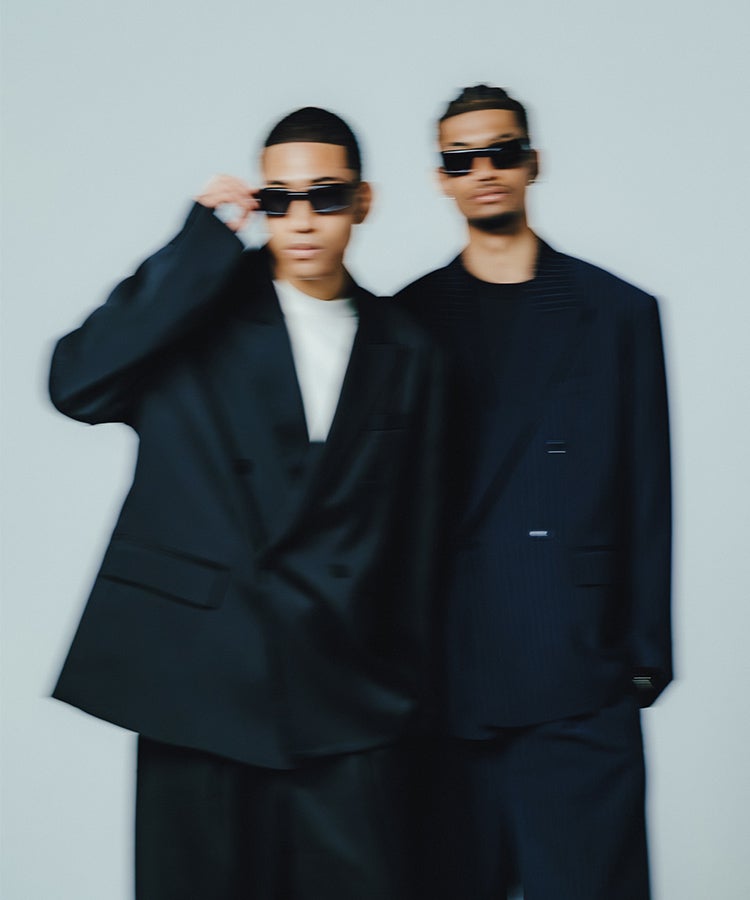 OVERSIZE DOUBLE JACKET / ブラック [BR26SS-O0005]