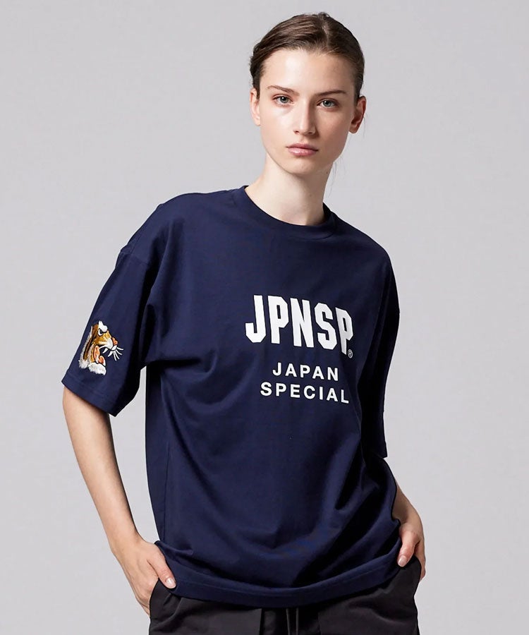 ノンダウン ジャパンスペシャル アーム刺繍 Tシャツ / 3カラー [TAION