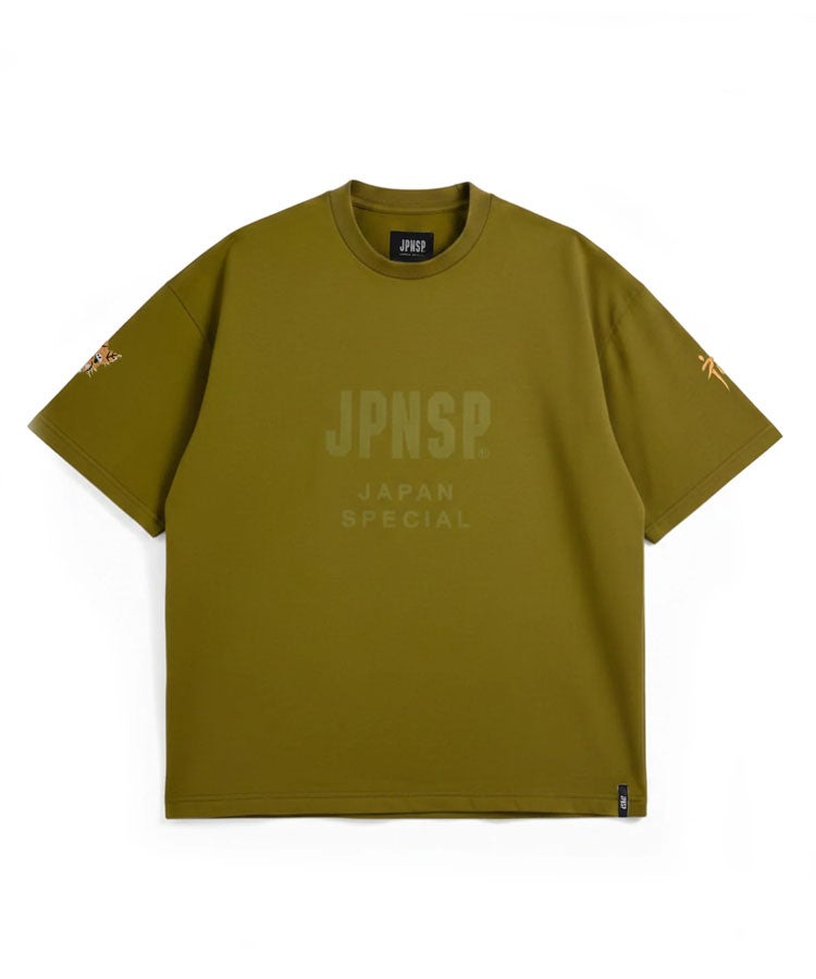 ノンダウン ジャパンスペシャル アーム刺繍 Tシャツ / 3カラー [TAION