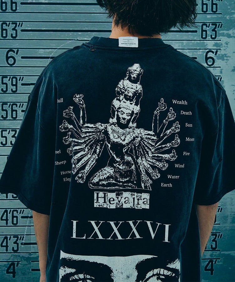 JESUS CHRIST TEE2 / ブラック [26SS-T-008]