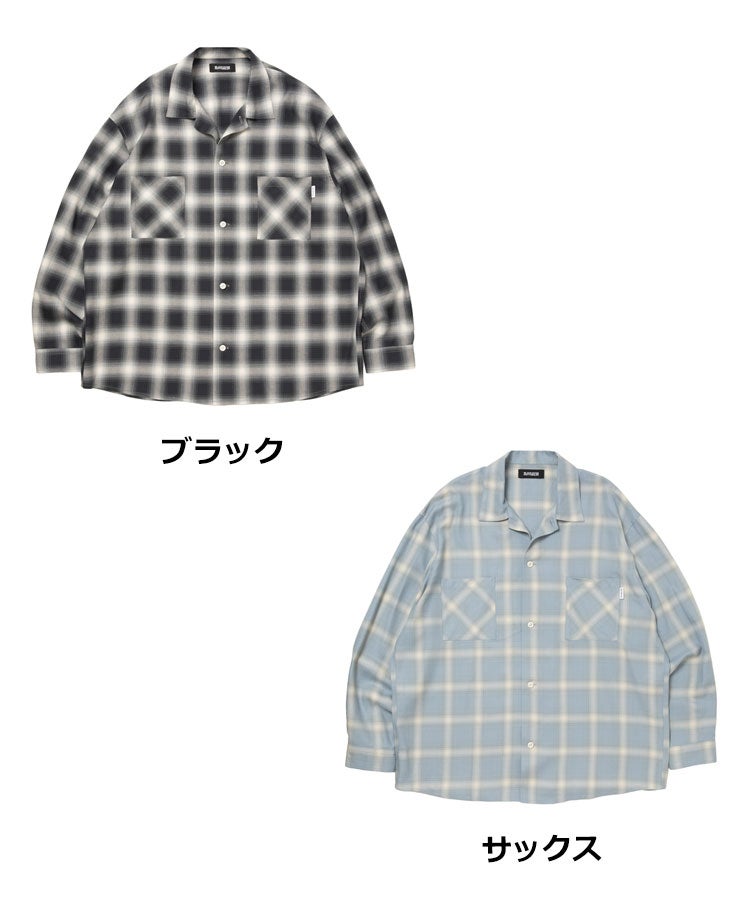 OMBRE CHECK SHIRT / 2カラー [RW26S0204]