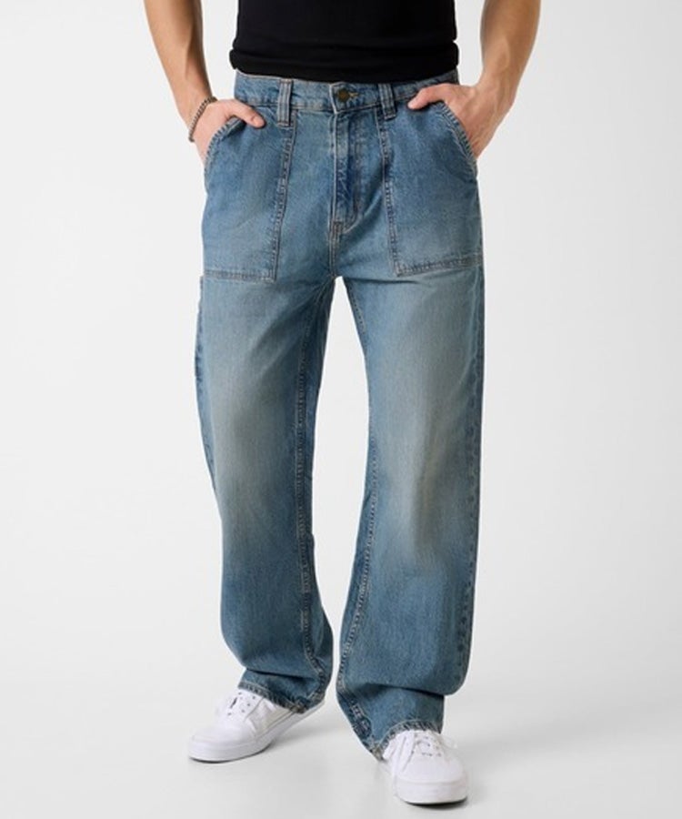 GUESS JEANS G19 CARPENTER UTILITY / ライトインディゴ [M6GA0KD5M5S]