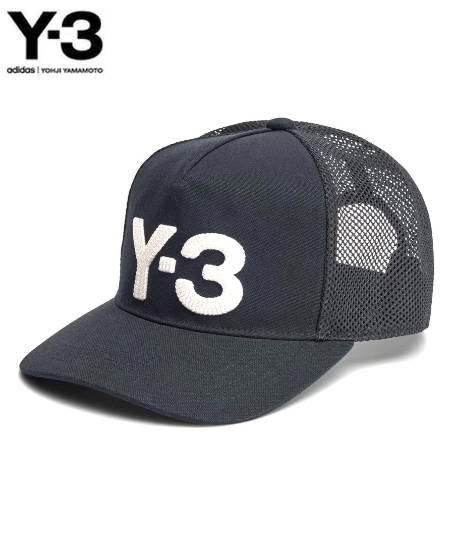 Y-3 TRUCKER CAP / ブラック [KT0565]