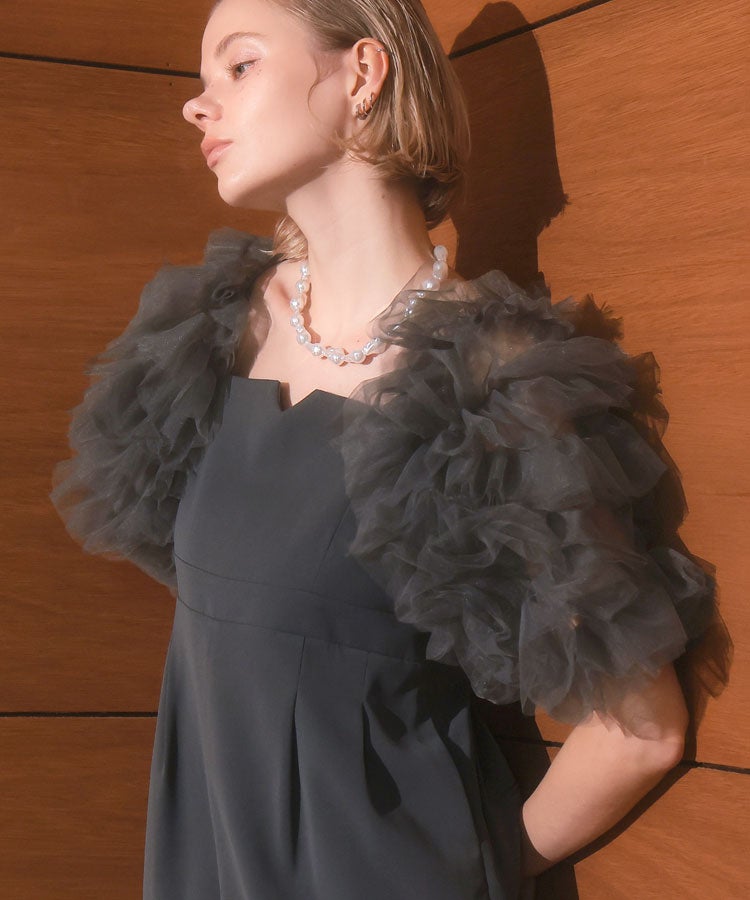 mixing frills bolero / 3カラー | STYLISE by DONOBAN